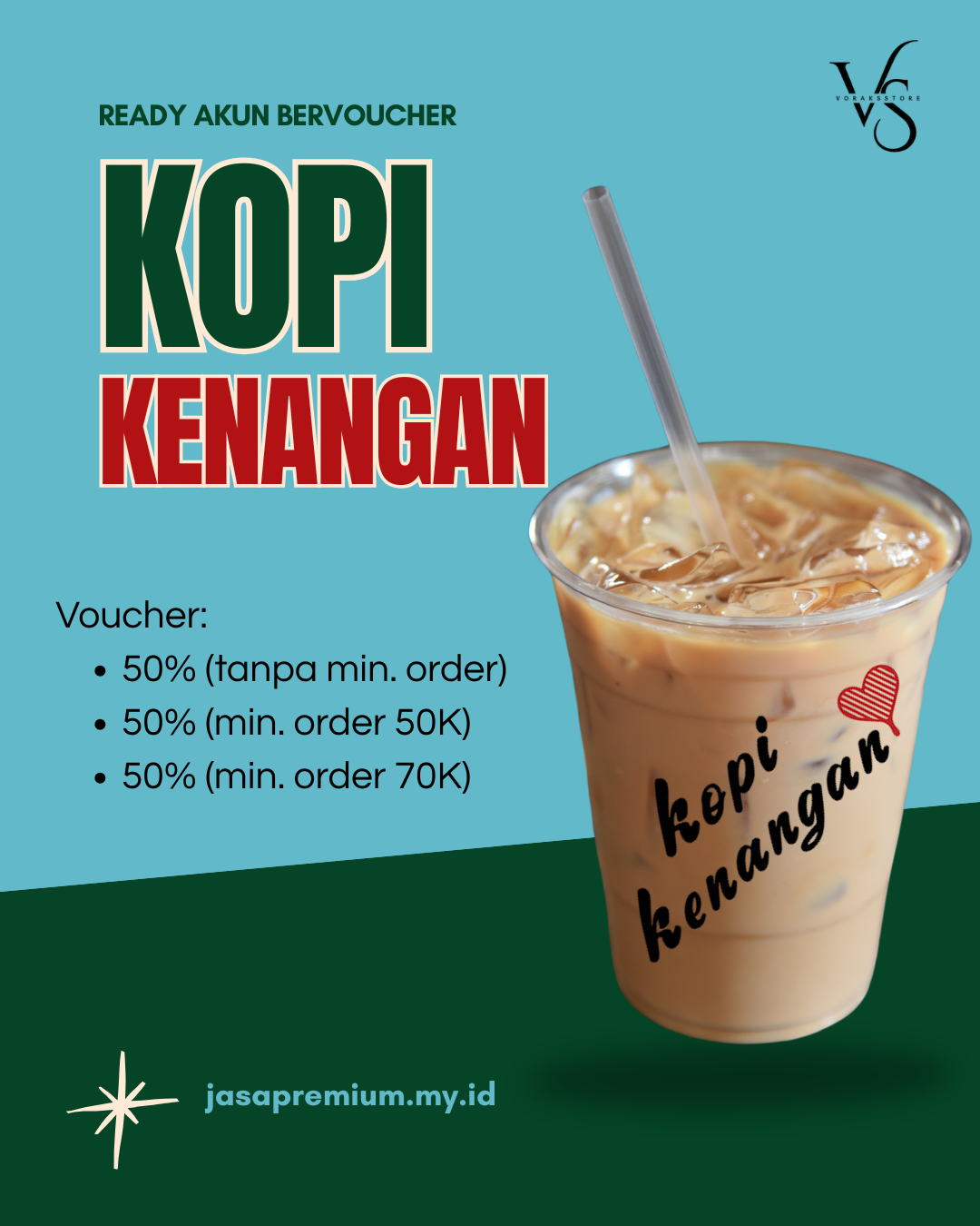 AKUN KOPI KENANGAN VOC 50%