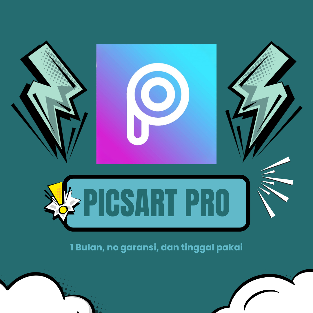 PICSART PRO 1 BULAN PRIVATE
