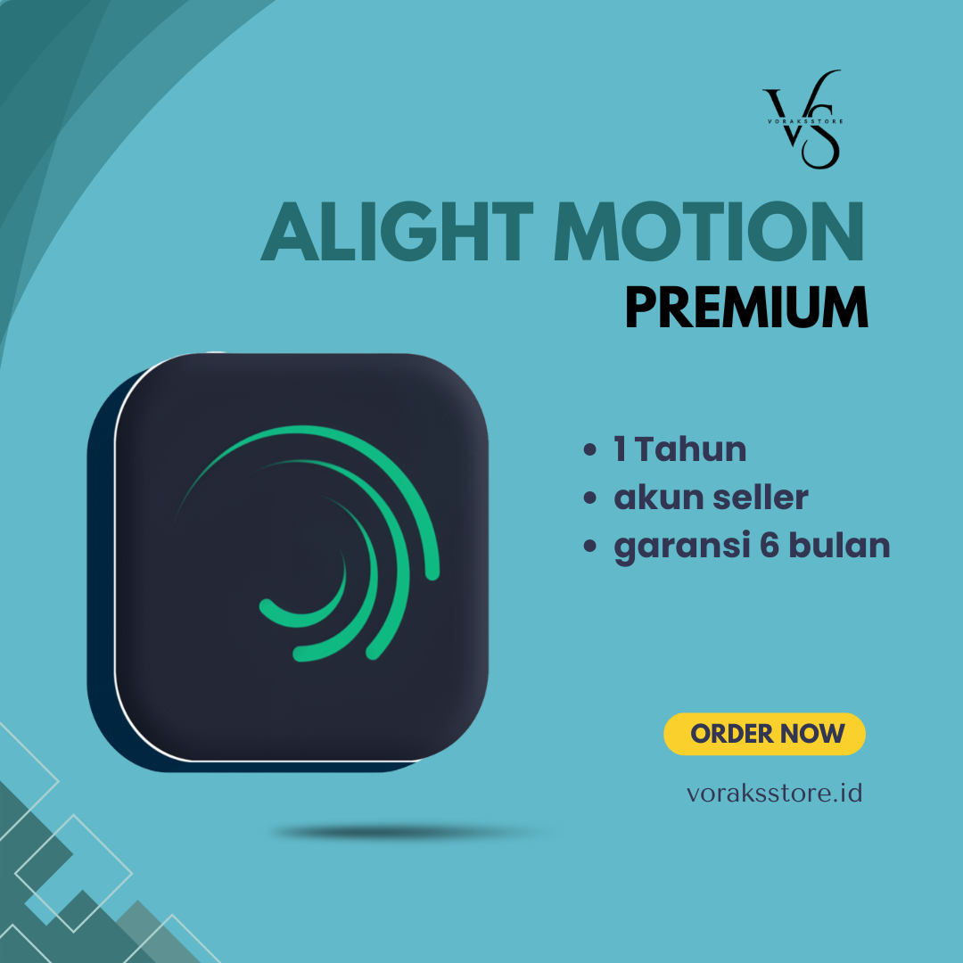 ALIGHT MOTION PREMIUM 1 TAHUN